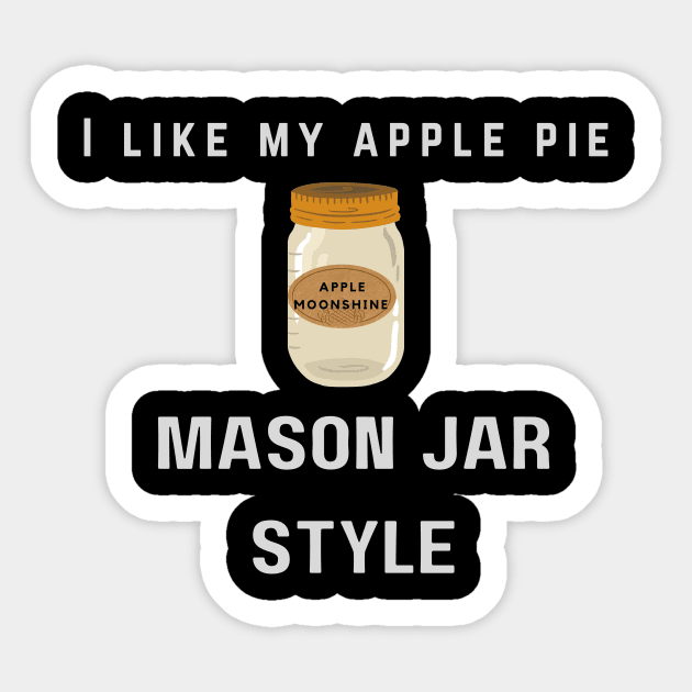 Apple pie Sticker by WildenRoseDesign